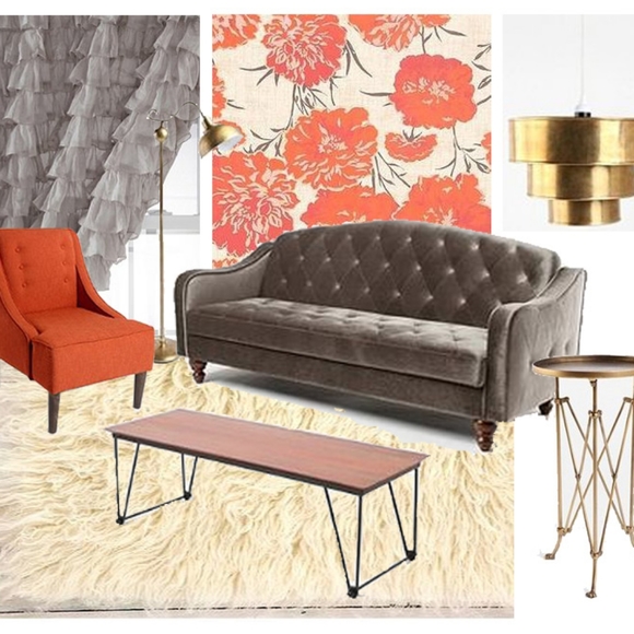 Urban Outfitters Other - Peony print fine wallpaper double roll